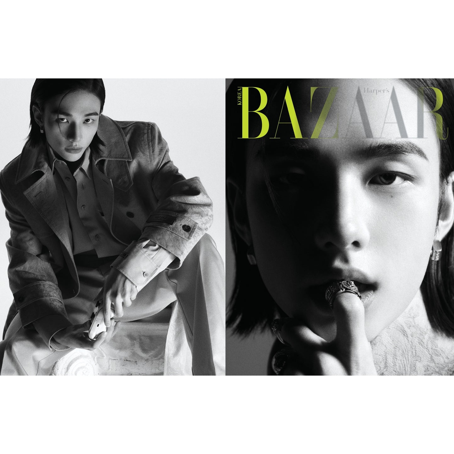 STRAY KIDS HYUNJIN - Harper Bazaar Korea Magazine December 2023