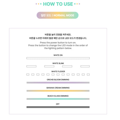 Weeekly Official Light Stick