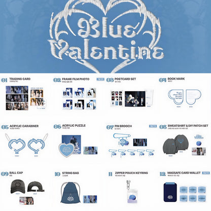 NMIXX - Blue Valentine : Inside The Heart POP-UP Official MD (PREORDER JANUARY 2026)