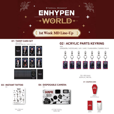 ENHYPEN - ENHYPEN WORLD Pop Up Store Official MD