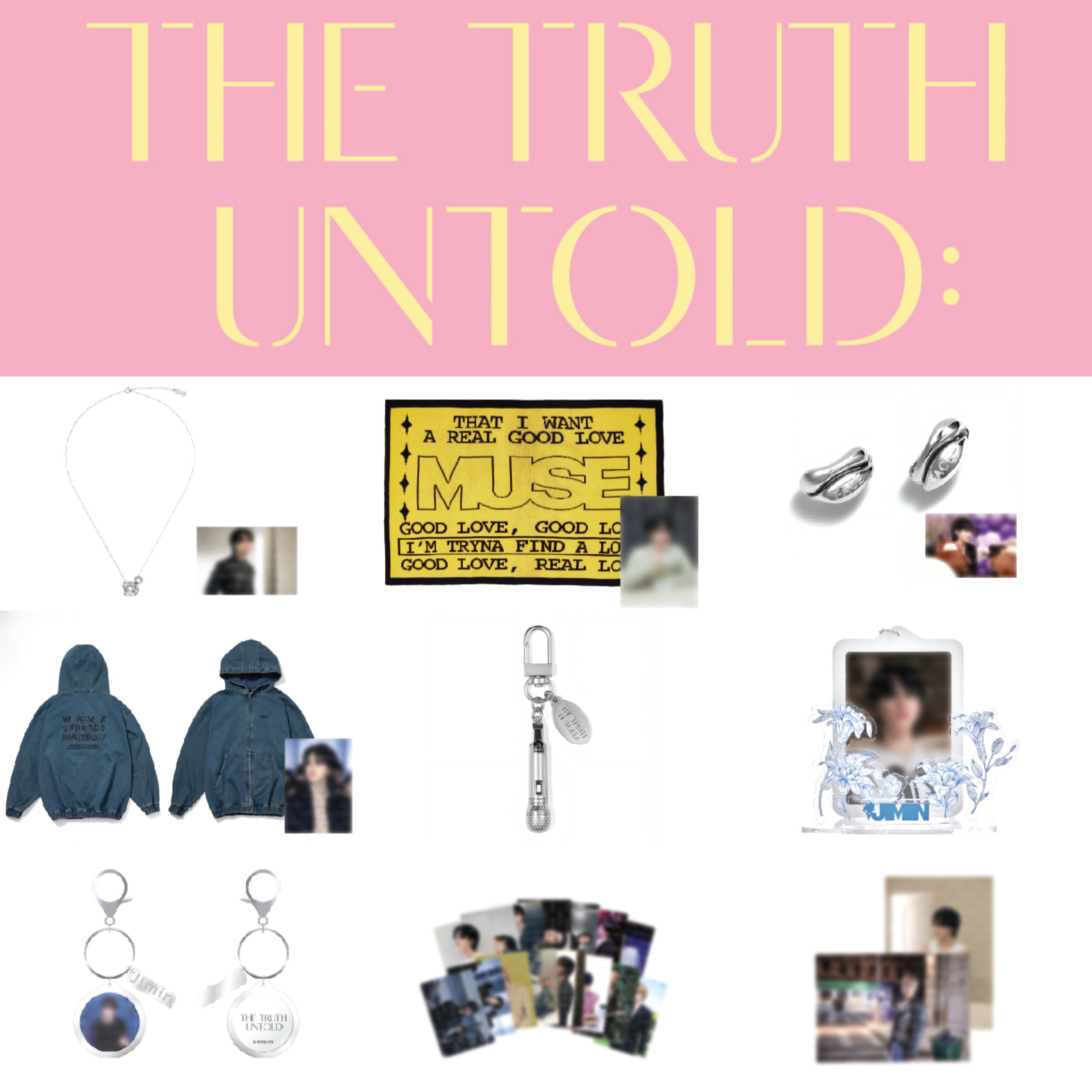 BTS JIMIN - THE TRUTH UNTOLD Exhibition Official MD – K-STAR