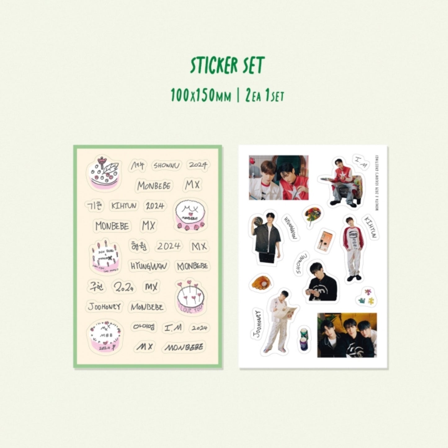 MONSTA X - Day After Day EVERYDAY Version Official 2024 Season's Greetings + POB