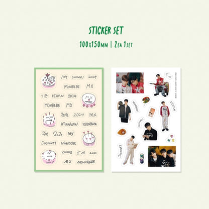 MONSTA X - Day After Day EVERYDAY Version Official 2024 Season's Greetings + POB