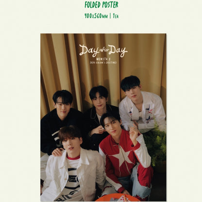 MONSTA X - Day After Day EVERYDAY Version Official 2024 Season's Greetings + POB