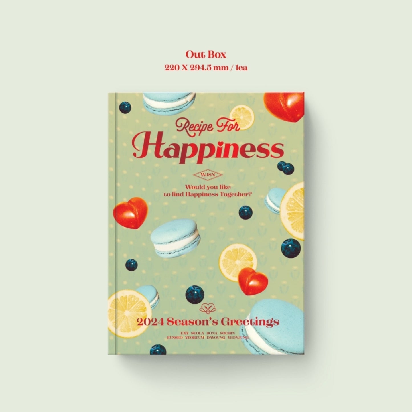WJSN Cosmic Girls - Recipe Of Happiness Official 2024 Season's Greetings