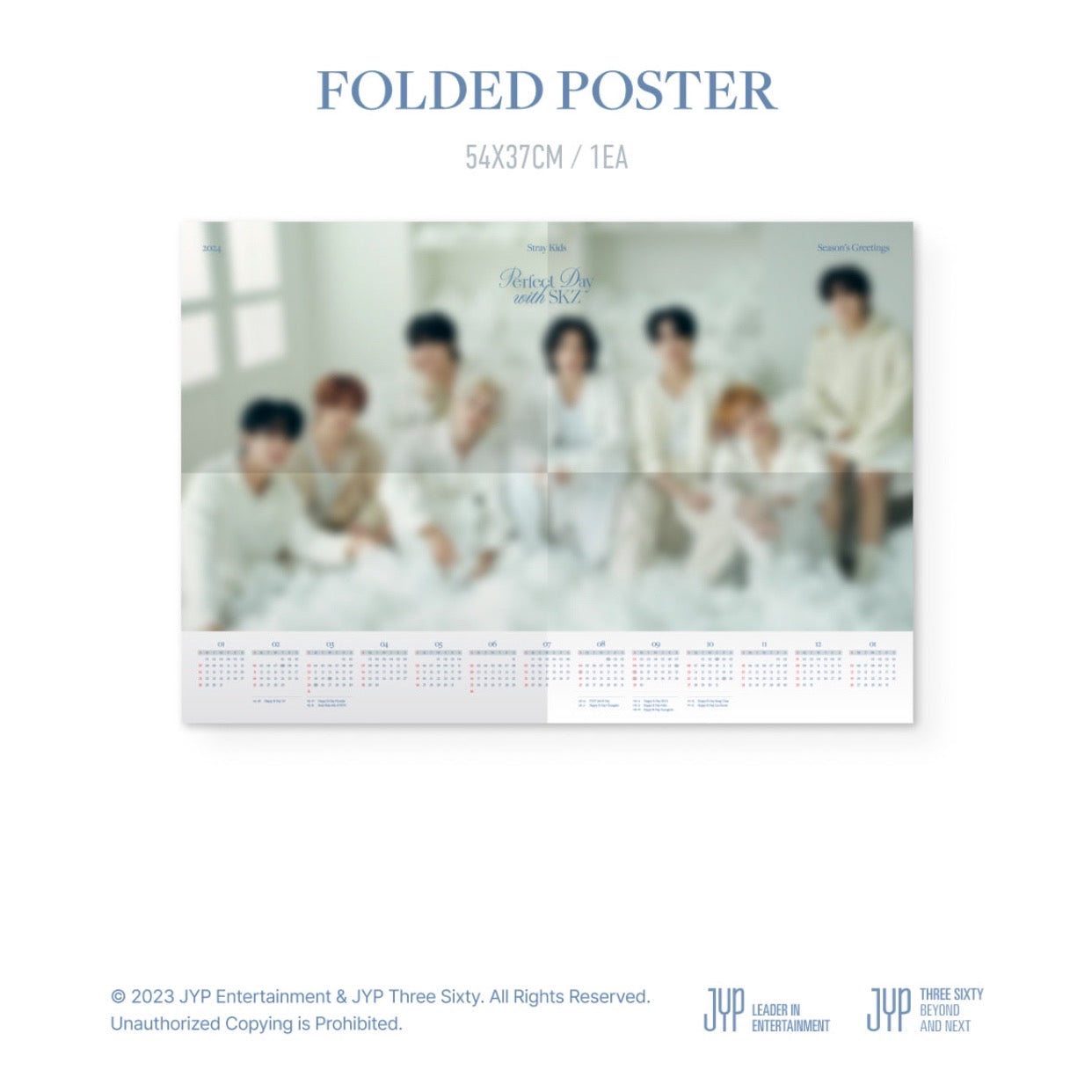 STRAY KIDS - PERFECT DAY WITH SKZ 2024 Official Season's Greetings + POB