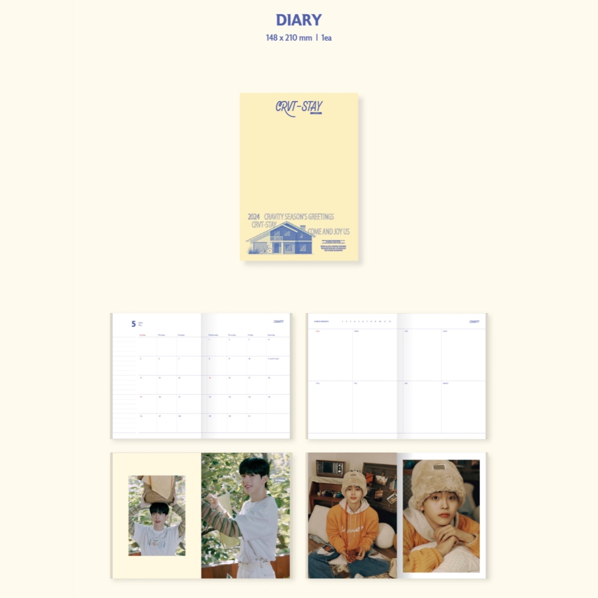 CRAVITY - CRVT STAY Official 2024 Season's Greetings – K-STAR