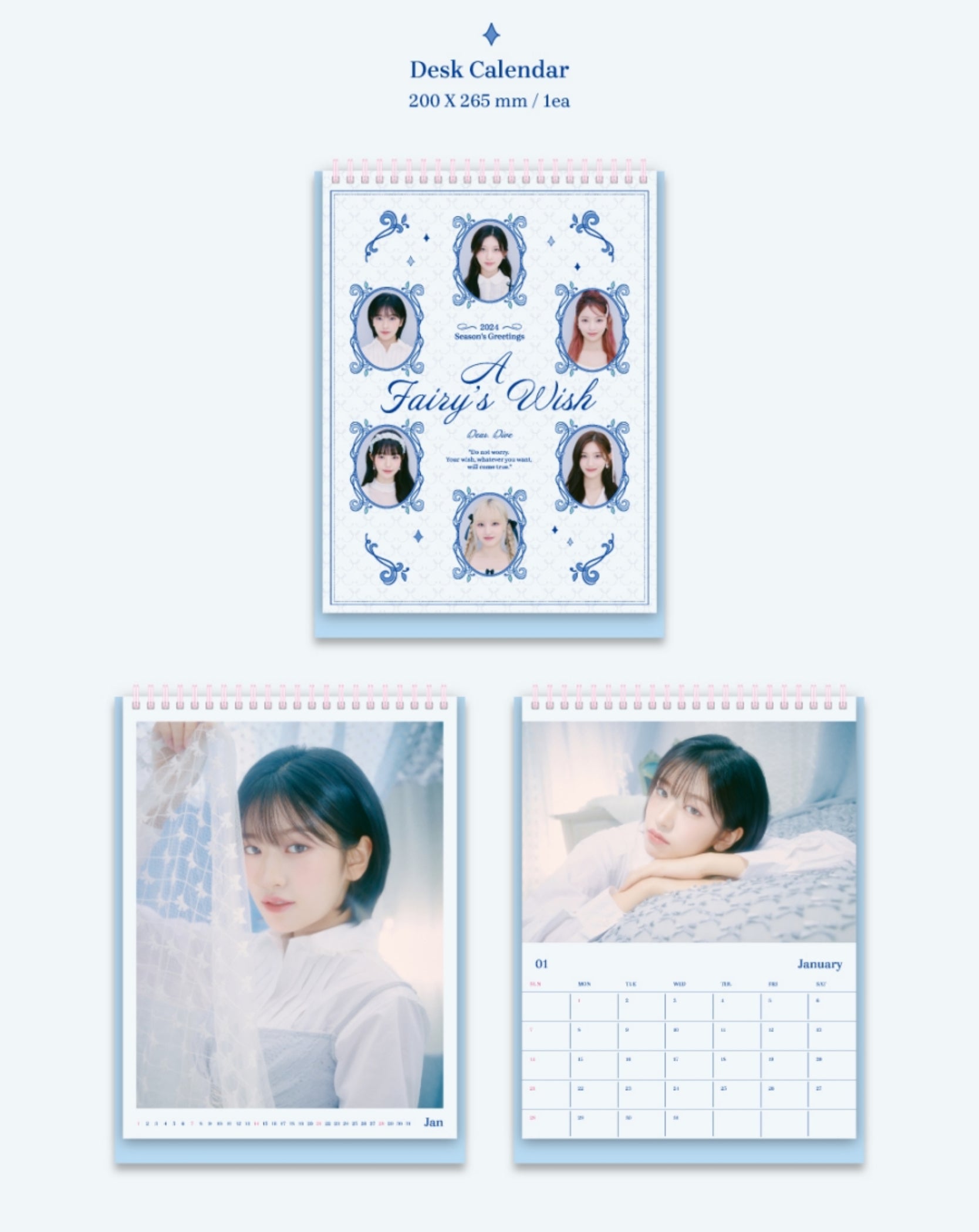IVE - A Fairy's Wish Official 2024 Season's Greetings – K-STAR
