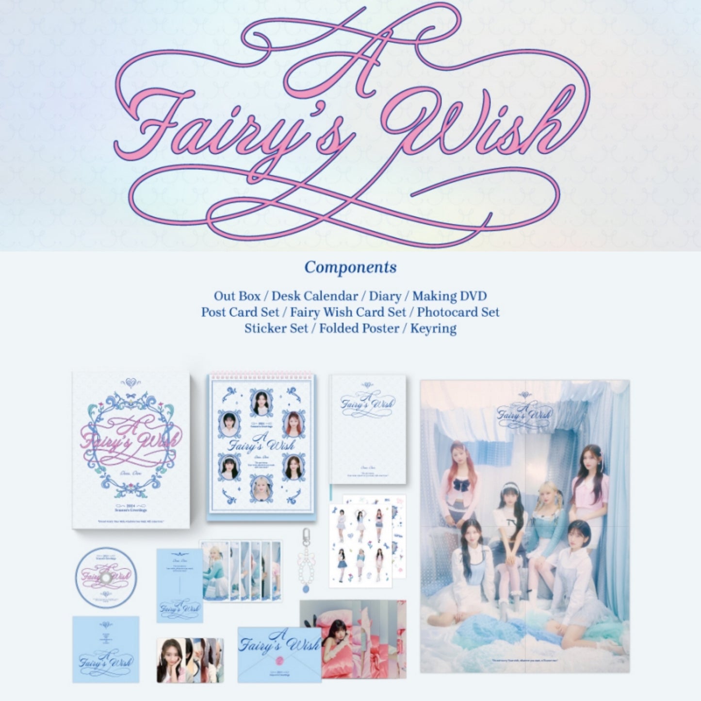 IVE - A Fairy’s Wish Official 2024 Season's Greetings