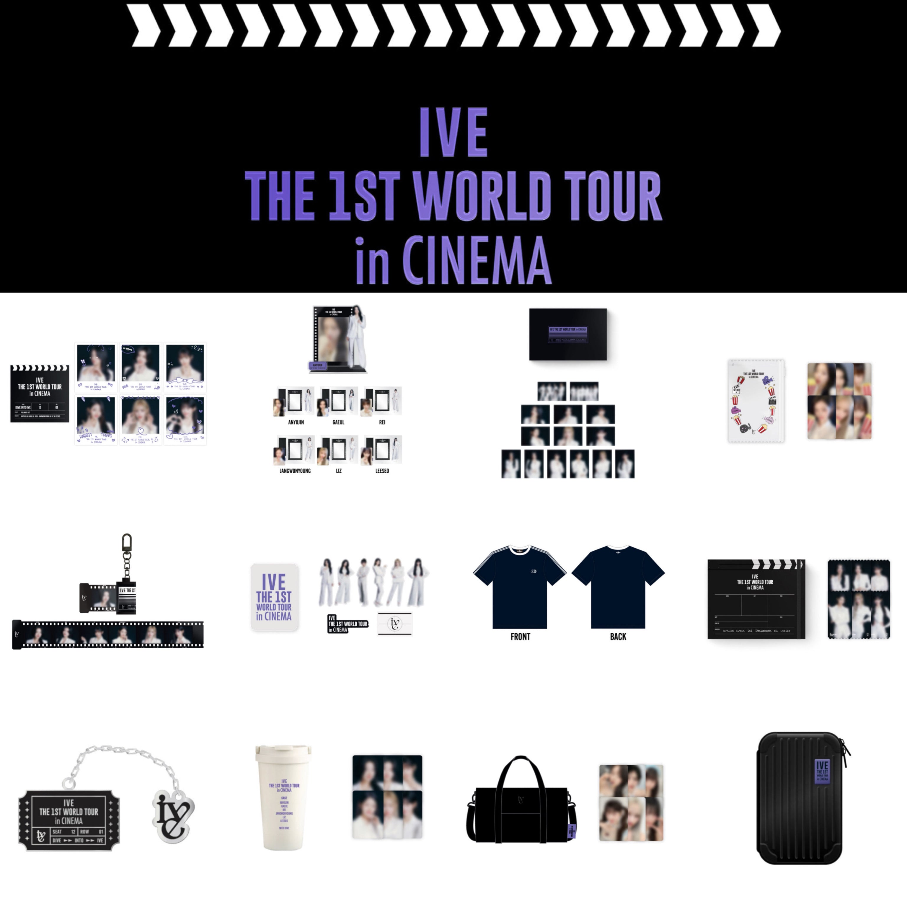 IVE - THE 1ST WORLD TOUR IN CINEMA Official MD – K-STAR