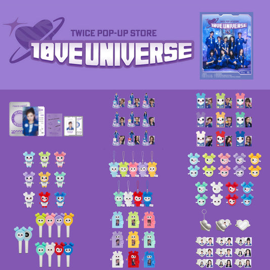TWICE 2025 Fan Meeting 10VE UNIVERSE Pop Up Store (PREORDER JANUARY 2026)