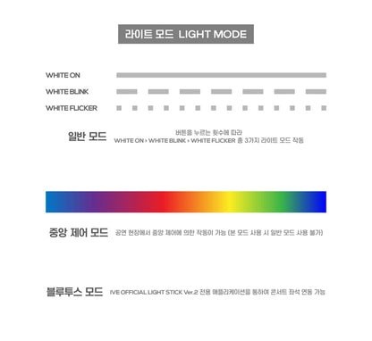 IVE Official Light Stick Ver.2