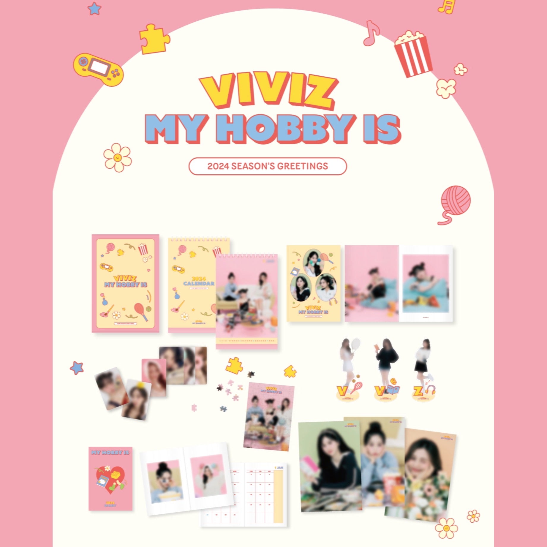 VIVIZ - My Hobby Is Official 2024 Season's Greetings – K-STAR
