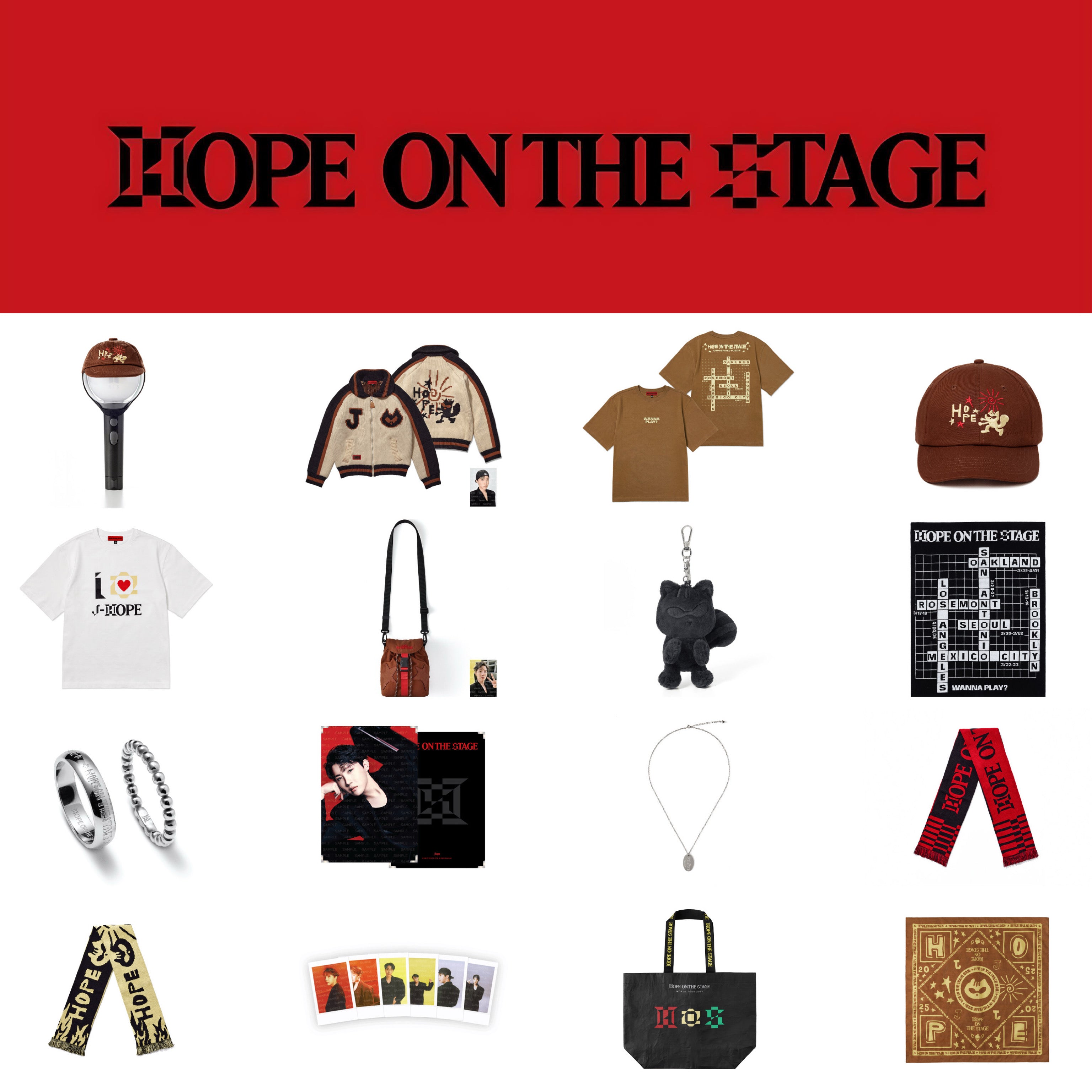 J-hope Hope on the Stage Tour グッズ BTS j-hope Tour HOPE ON THE STAGE Official MD – K-STAR