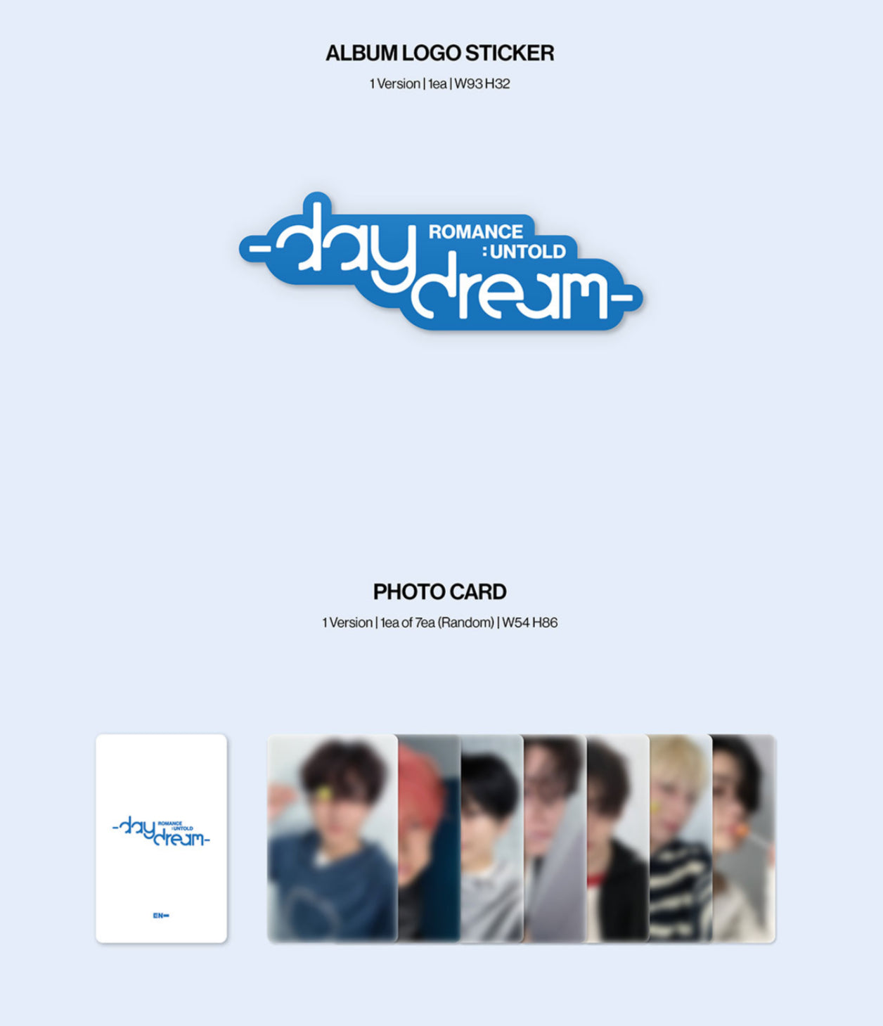 ENHYPEN - ROMANCE:UNTOLD DAYDREAM 2nd Repackage Album (JAPAN