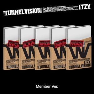 ITZY - TUNNEL VISION 11th Mini Album MEMBER Ver