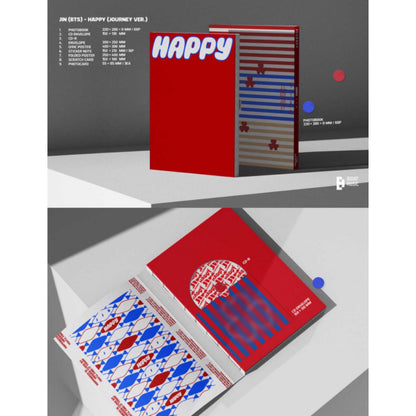 BTS JIN - HAPPY 1st Solo Album