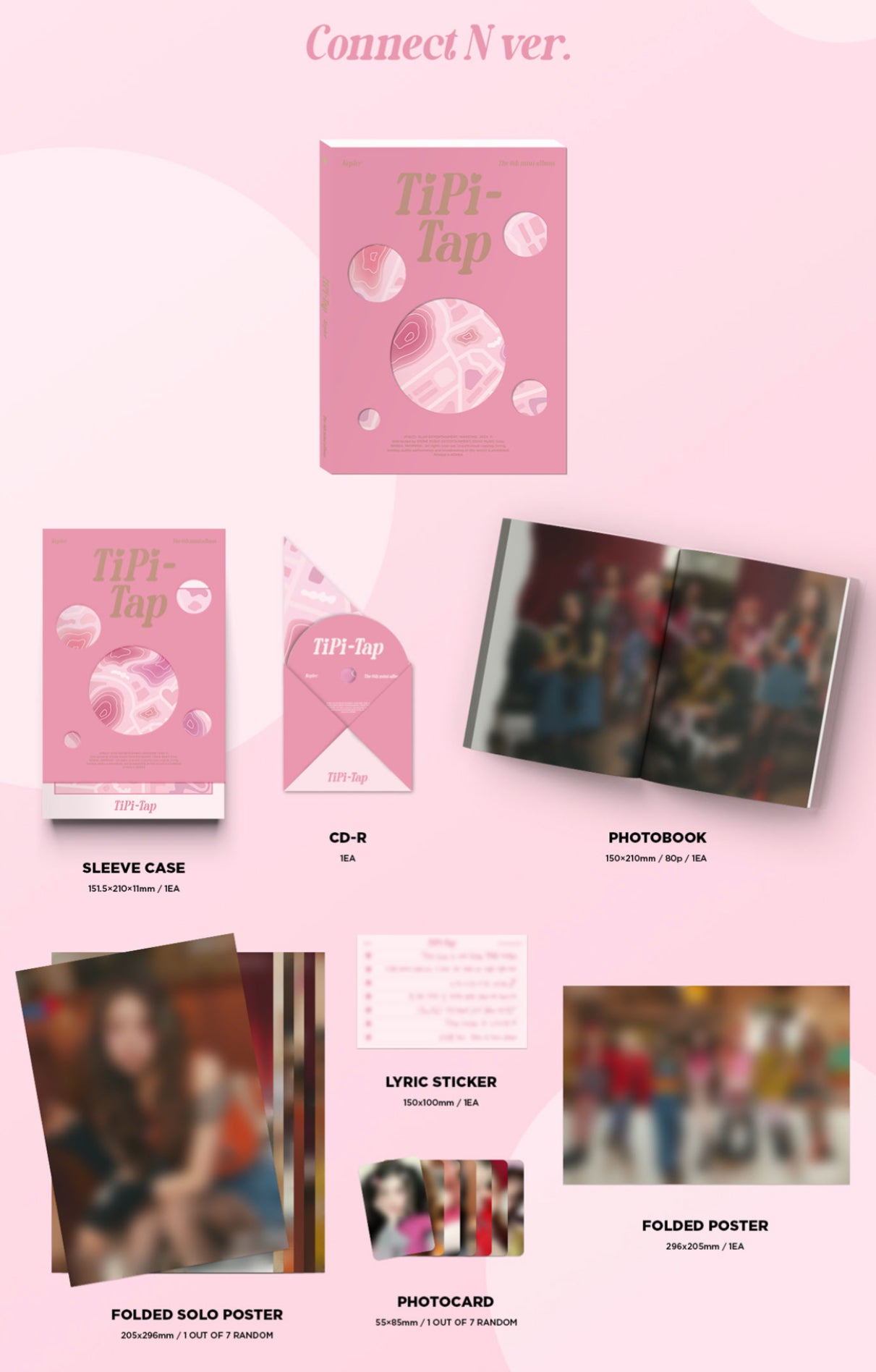 KEP1ER TiPi-Tap 6th Mini Album