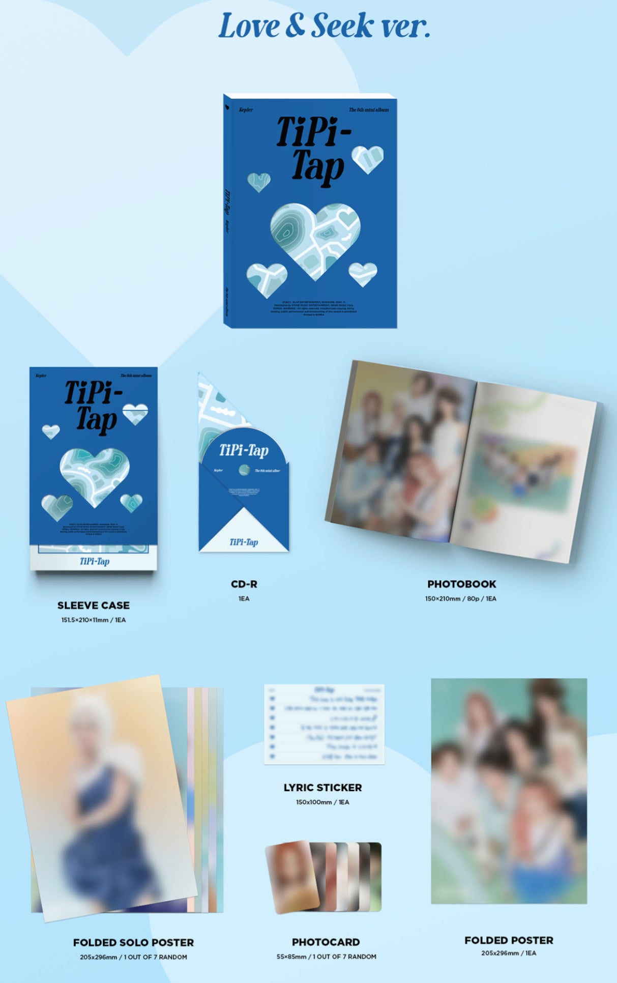 KEP1ER TiPi-Tap 6th Mini Album
