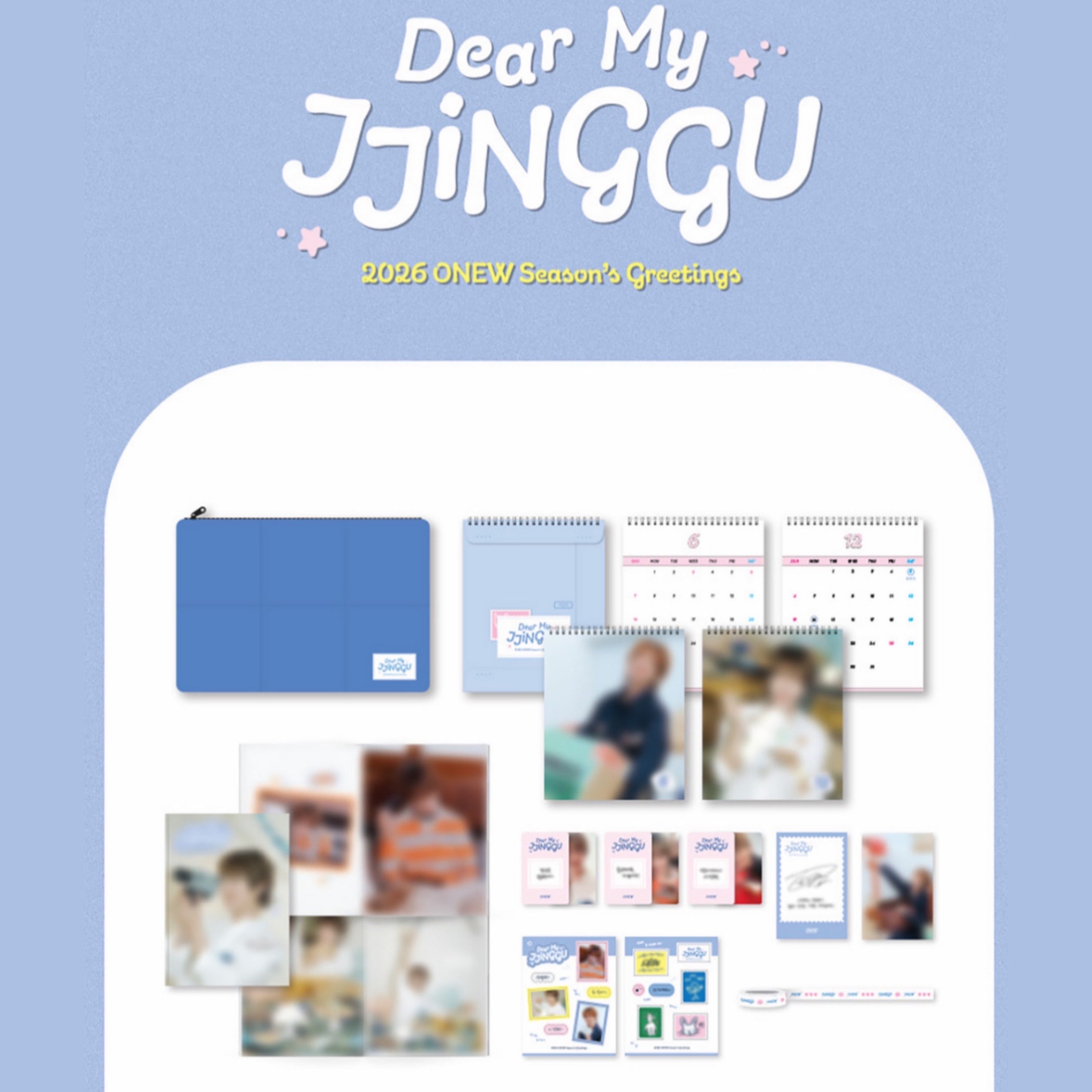 ONEW - DEAR MY JJINGGU Official Season's Greetings – K-STAR