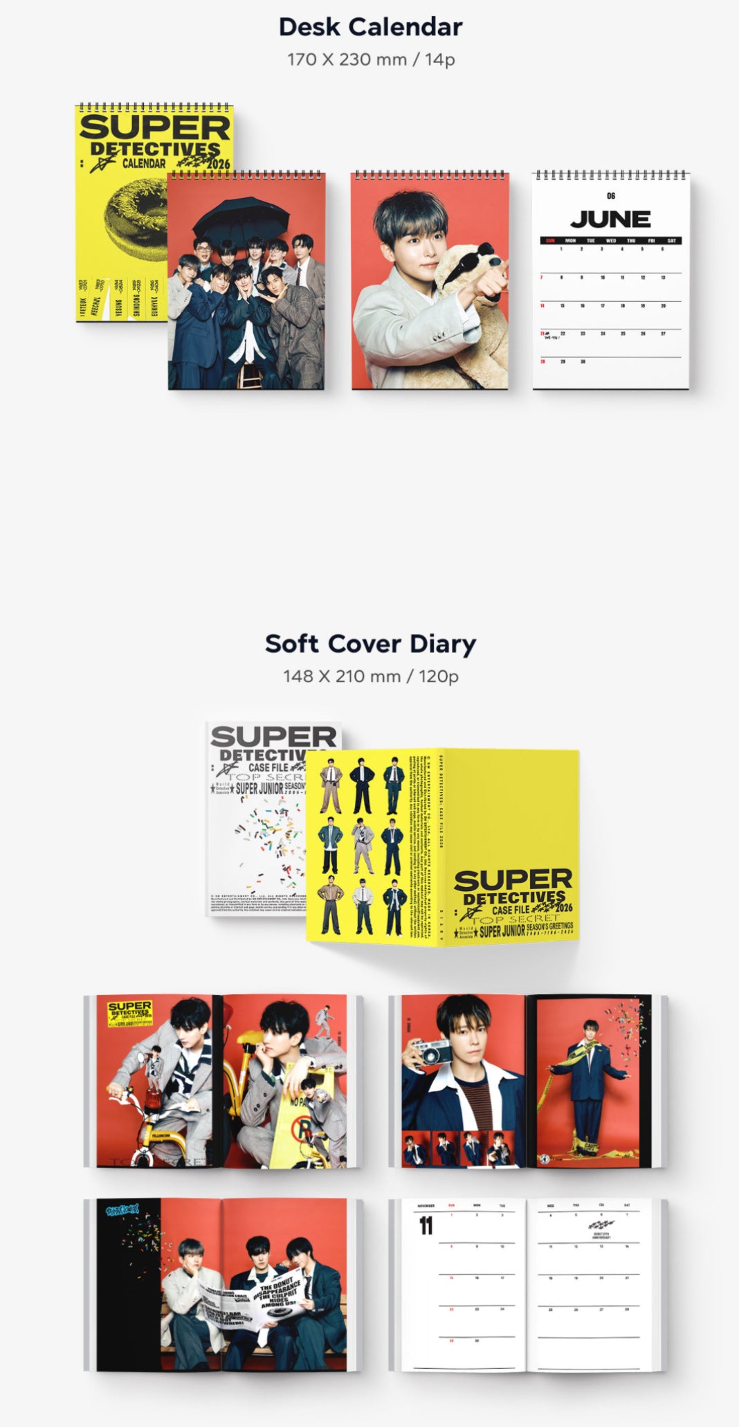 SUPER JUNIOR - SUPER DETECTIVES 2026 Official Season’s Greetings