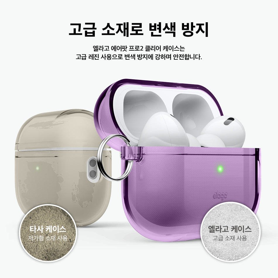 BT21 Hope in Love Official Airpods Pro2 Clear Case