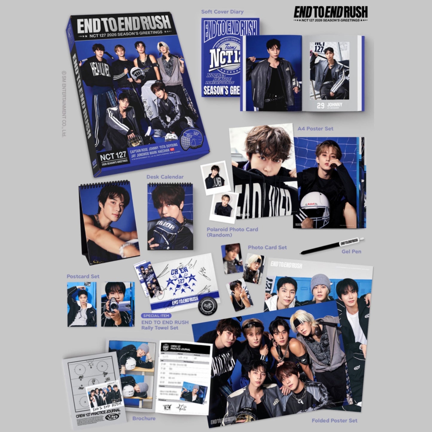 NCT 127 - END TO END RUSH 2026 Official Season’s Greetings