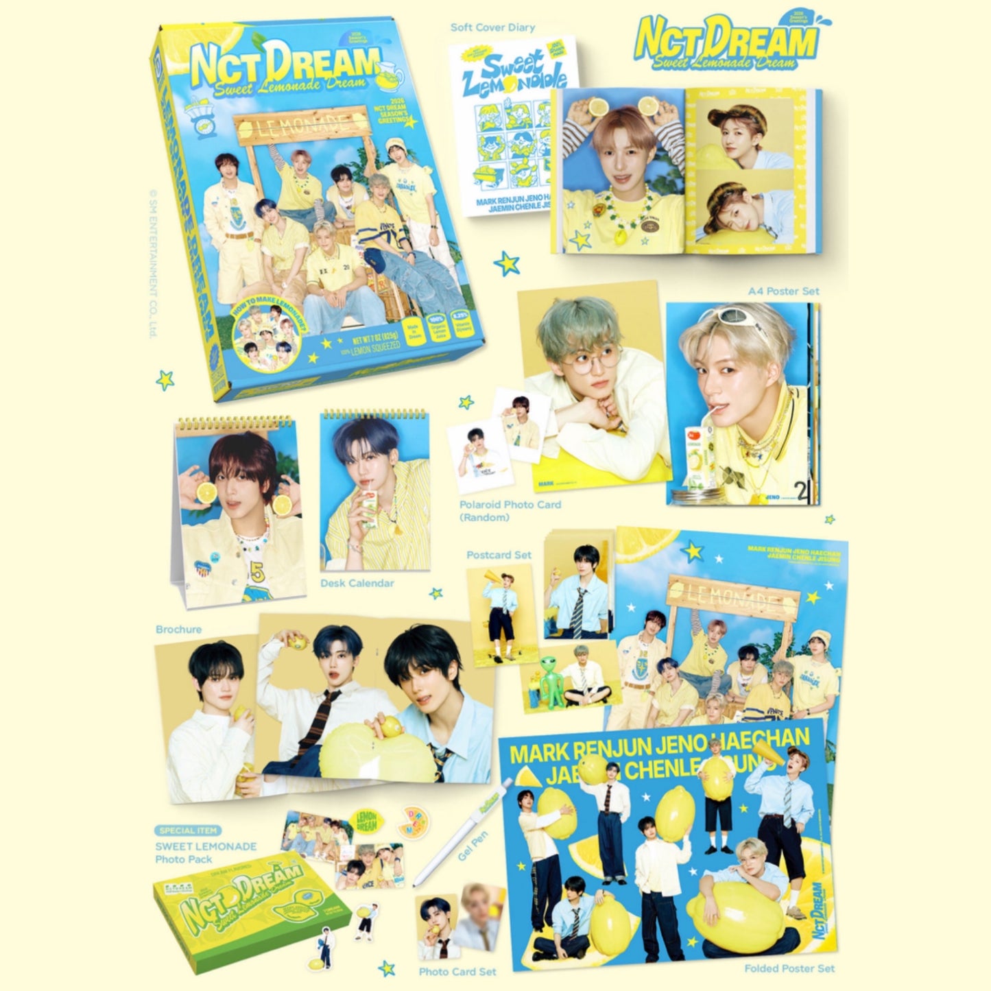 NCT DREAM - SWEET LEMONADE DREAM 2026 Official Season’s Greetings