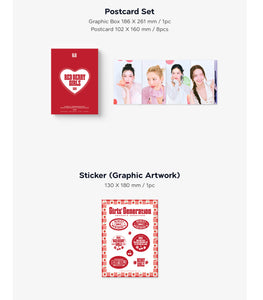 GIRLS GENERATION - RED GIRLS BERRY 2025 Official Season's Greetings + POB