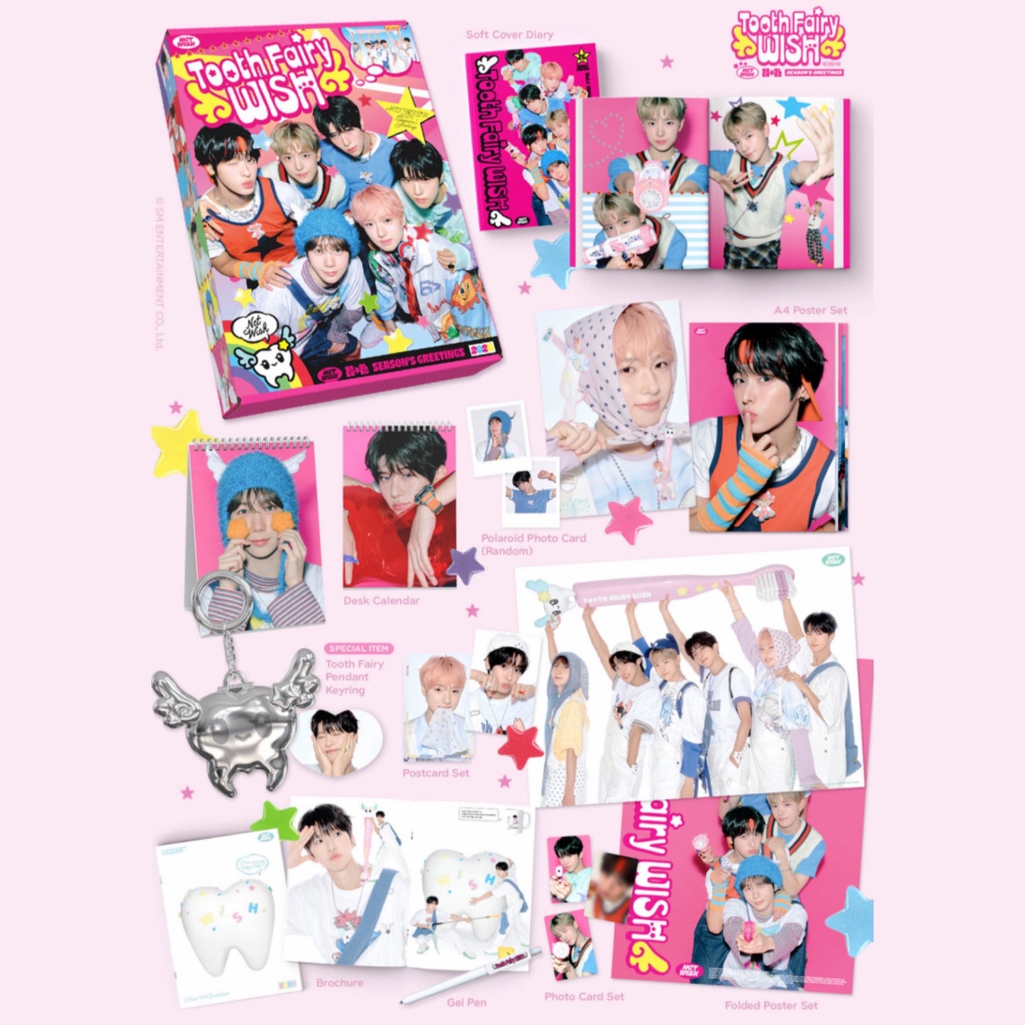 NCT WISH - TOOTH FAIRY WISH 2026 Official Season’s Greetings