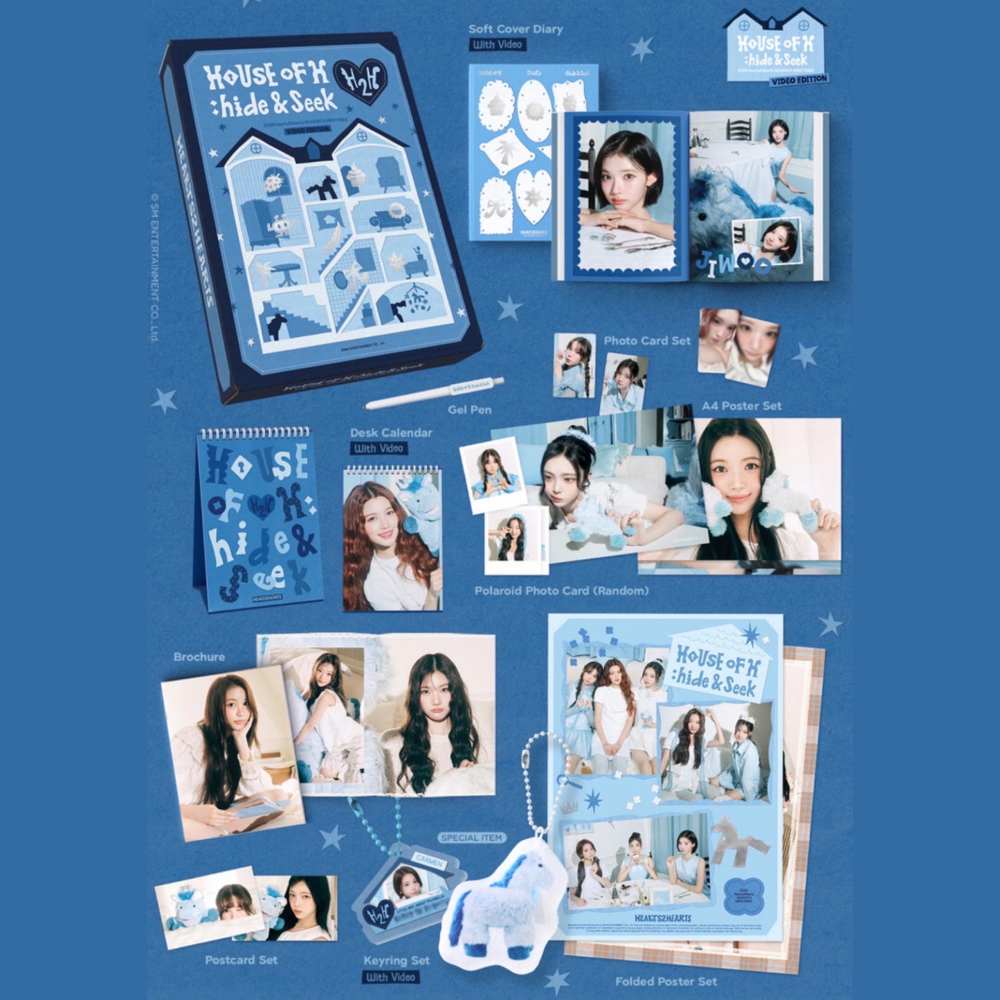 HEARTS2HEARTS - HOUSE OF H : HIDE & SEEK 2026 Official Season’s Greetings