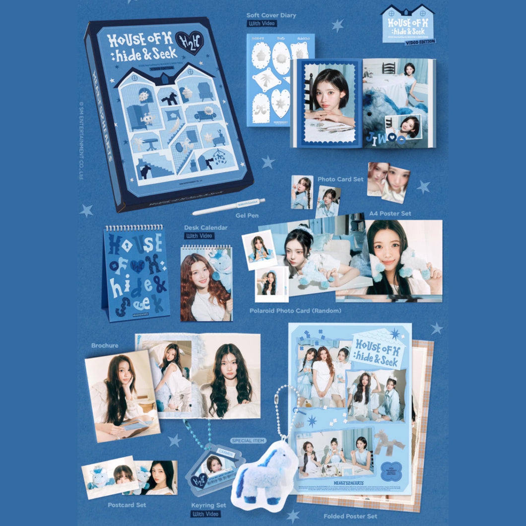 HEARTS2HEARTS - HOUSE OF H : HIDE & SEEK 2026 Official Season’s Greetings + SM POB