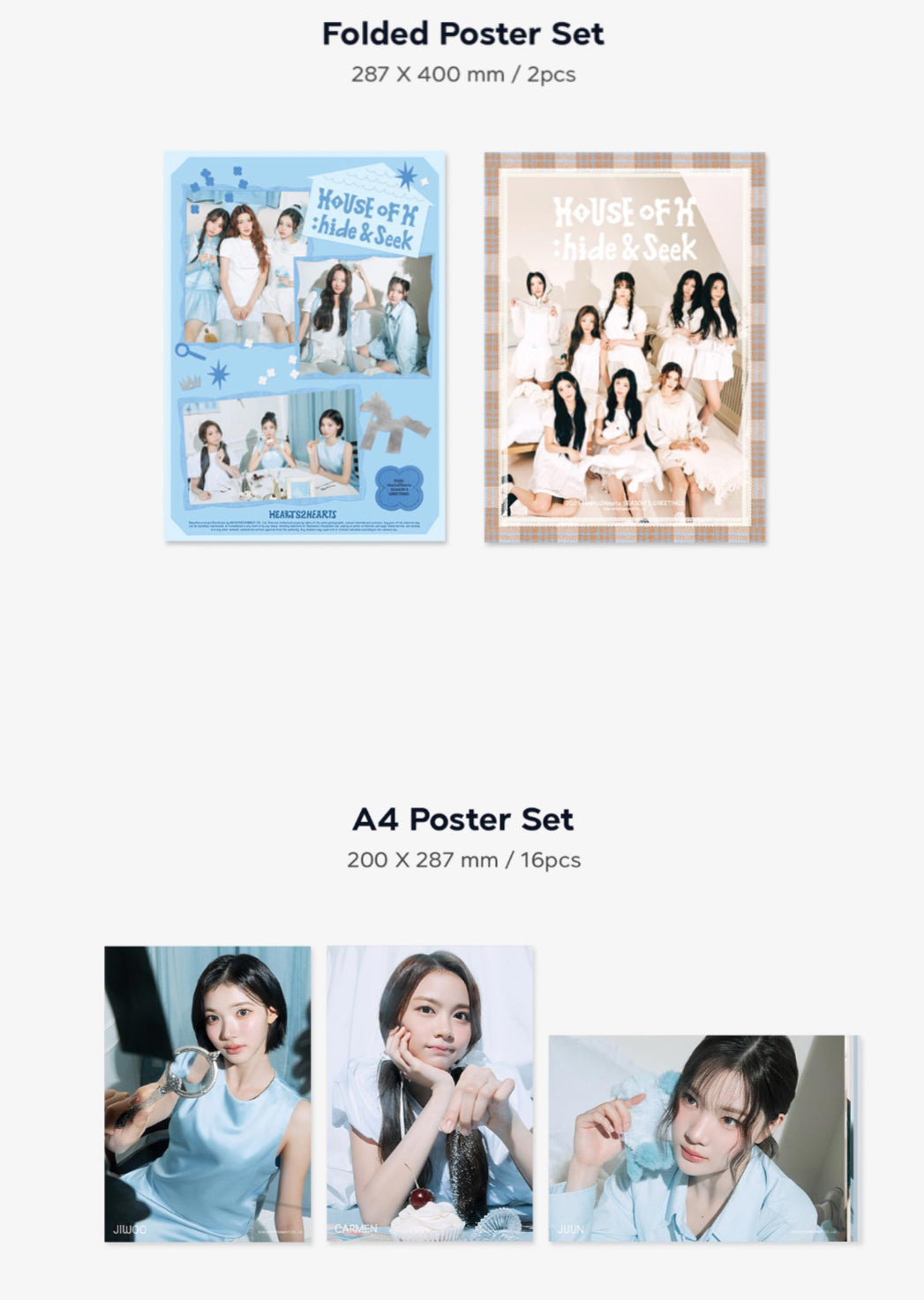 HEARTS2HEARTS - HOUSE OF H : HIDE & SEEK 2026 Official Season’s Greetings