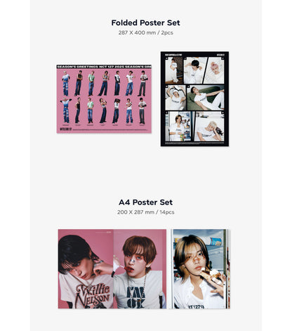 NCT 127  - BATTLE CODE 127 - 2025 Official Season's Greetings + POB