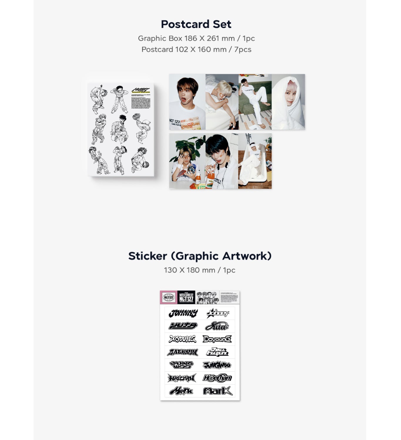 NCT 127 - BATTLE CODE 127 - 2025 Official Season's Greetings + POB