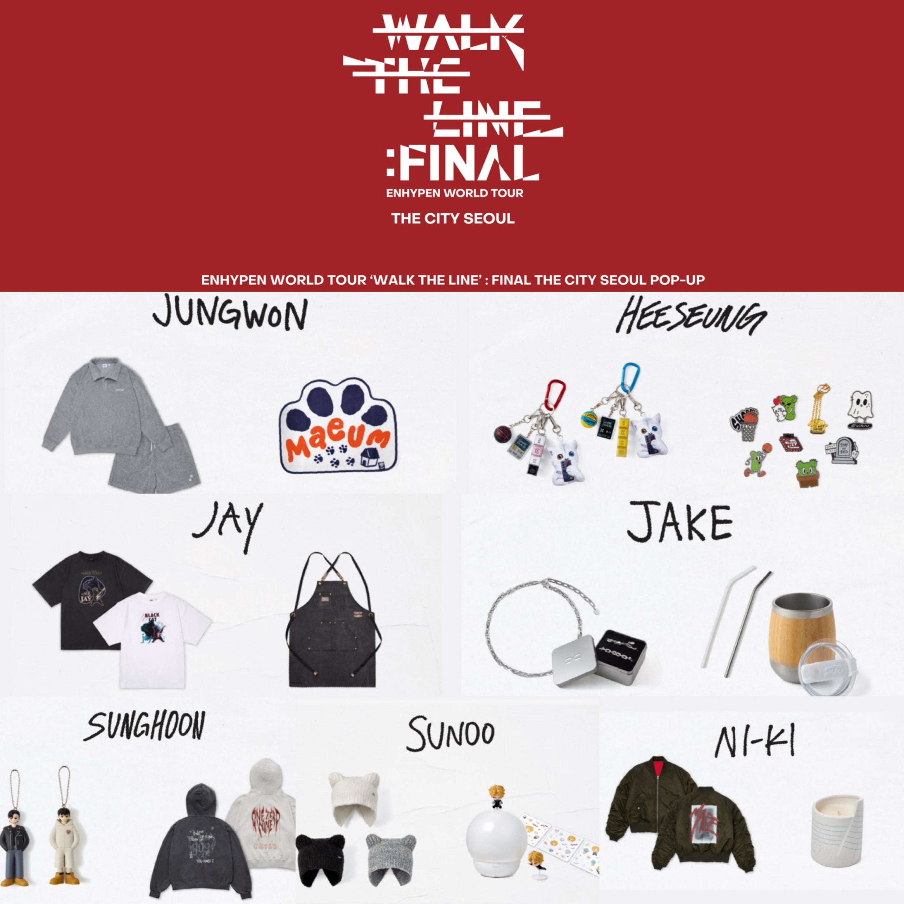 ENHYPEN - WALK THE LINE : FINAL ENHYPEN World Tour The City SEOUL