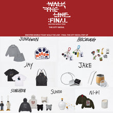 ENHYPEN - WALK THE LINE : FINAL ENHYPEN World Tour The City SEOUL Pop-Up Official MD / ARTIST MADE COLLECTION
