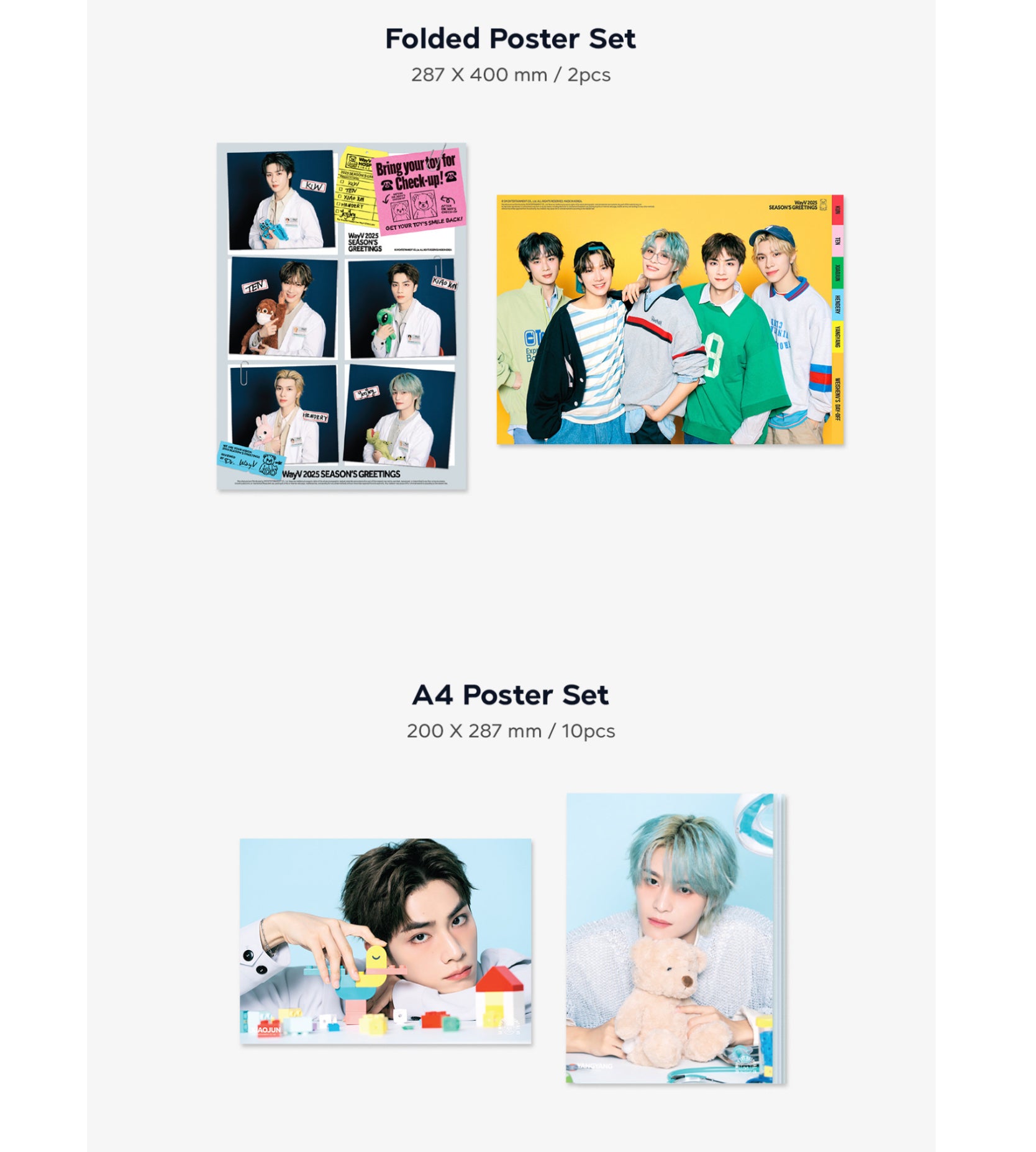 WayV - WaV TOY HOSPITAL 2025 Official Season's Greetings + POB – K