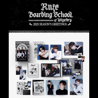 RIIZE - Boarding School of Wizardry 2025 Official Season's Greetings + POB