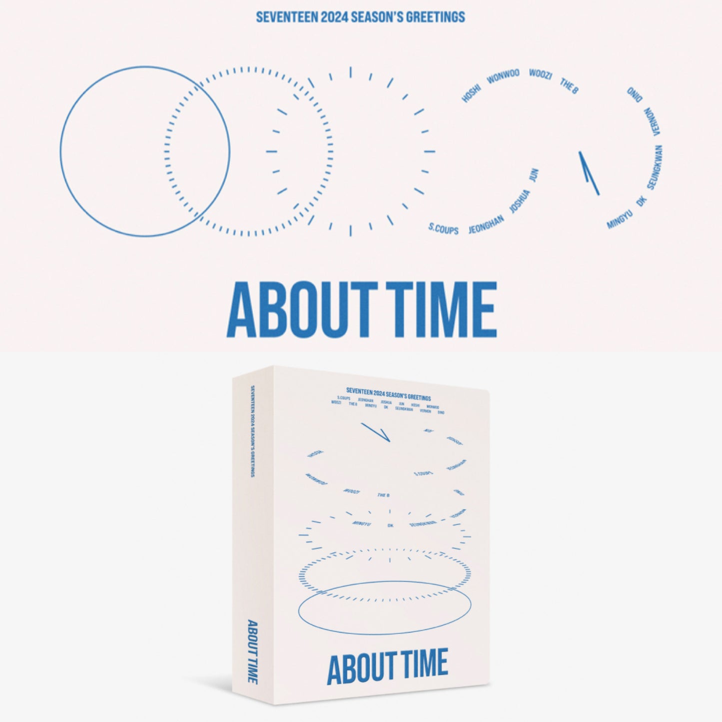 SEVENTEEN - ABOUT TIME Official 2024 Season's Greetings