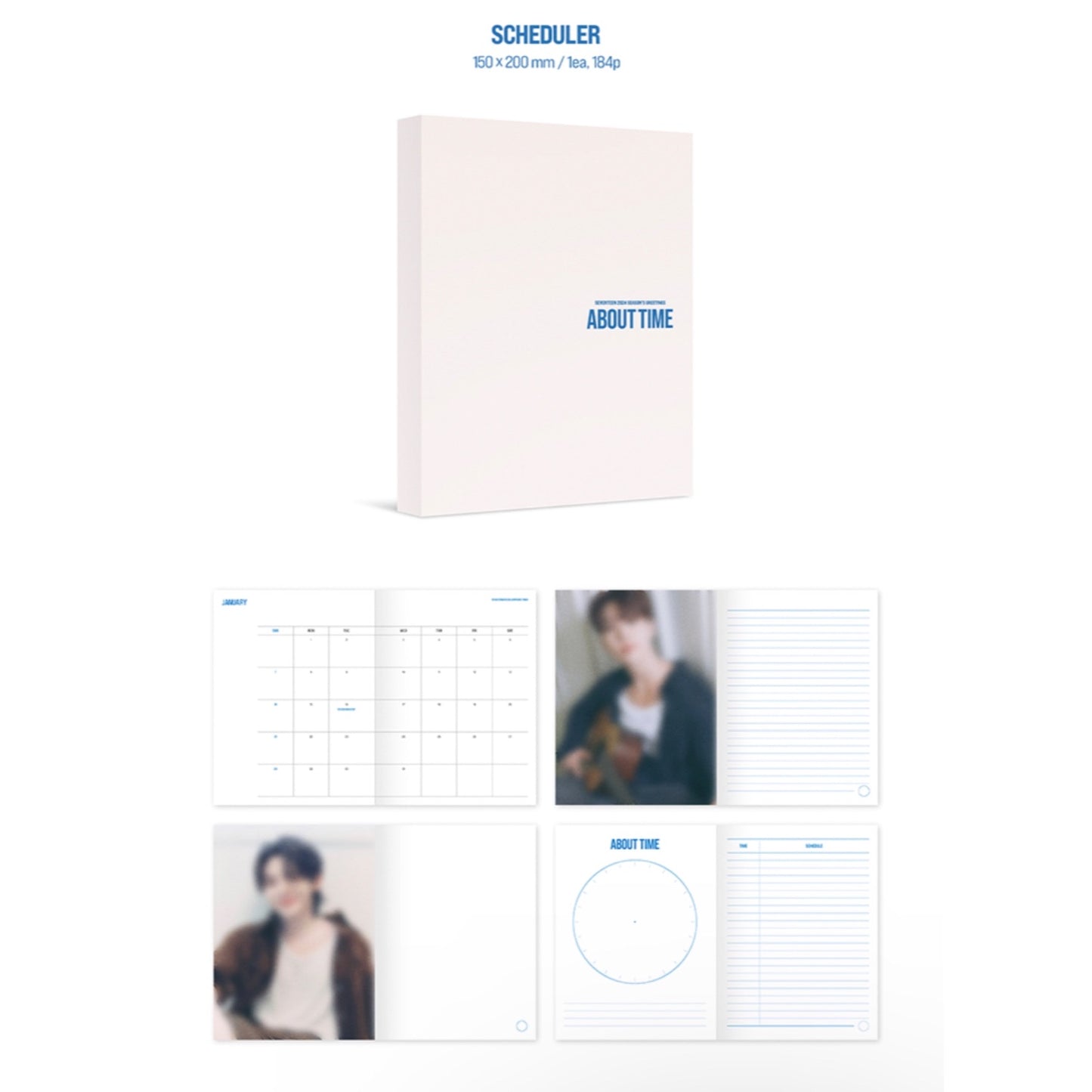 SEVENTEEN - ABOUT TIME Official 2024 Season's Greetings