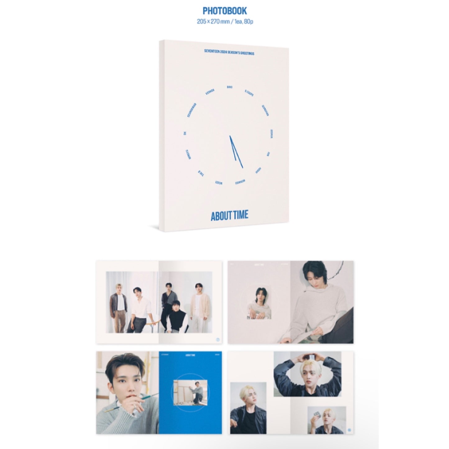 SEVENTEEN - ABOUT TIME Official 2024 Season's Greetings