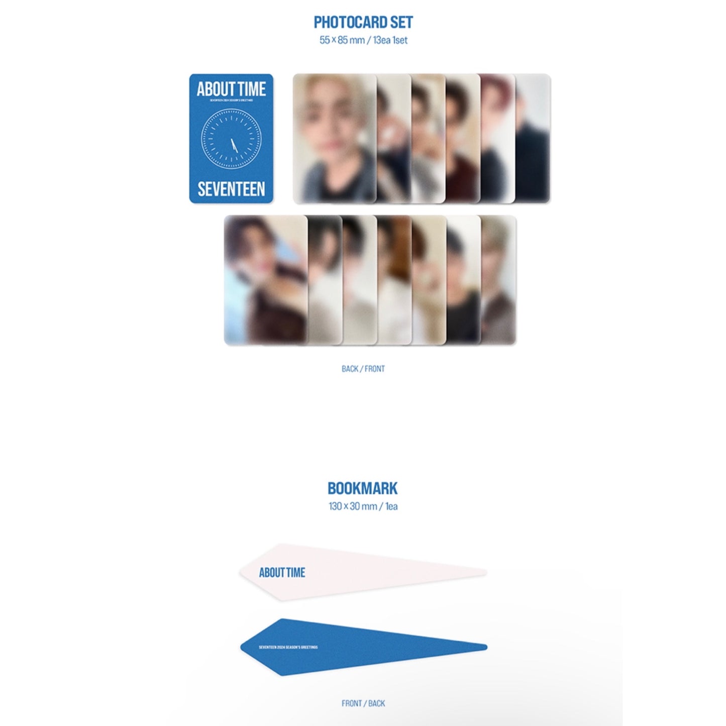 SEVENTEEN - ABOUT TIME Official 2024 Season's Greetings
