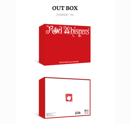 TWICE - RED WHISPERS 2026 Official Season’s Greetings