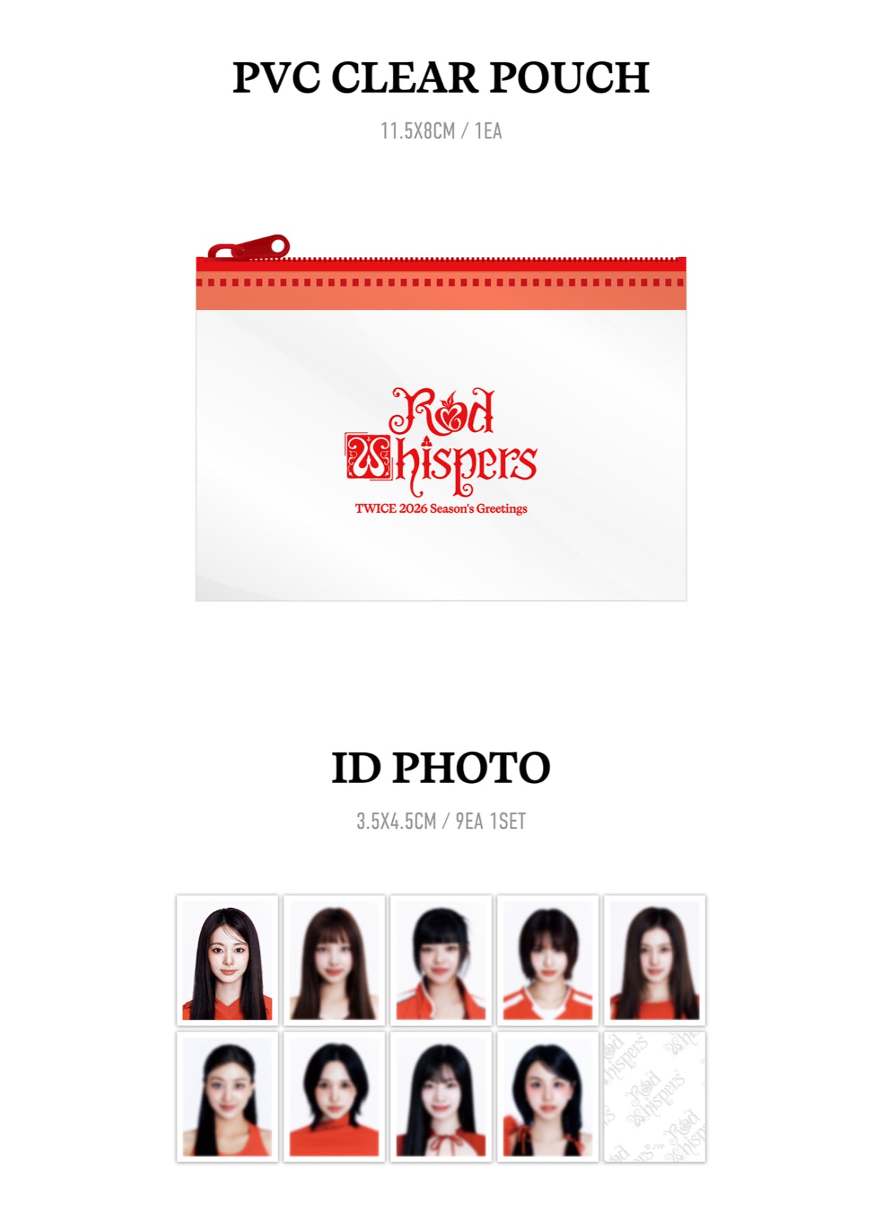 TWICE - RED WHISPERS 2026 Official Season’s Greetings