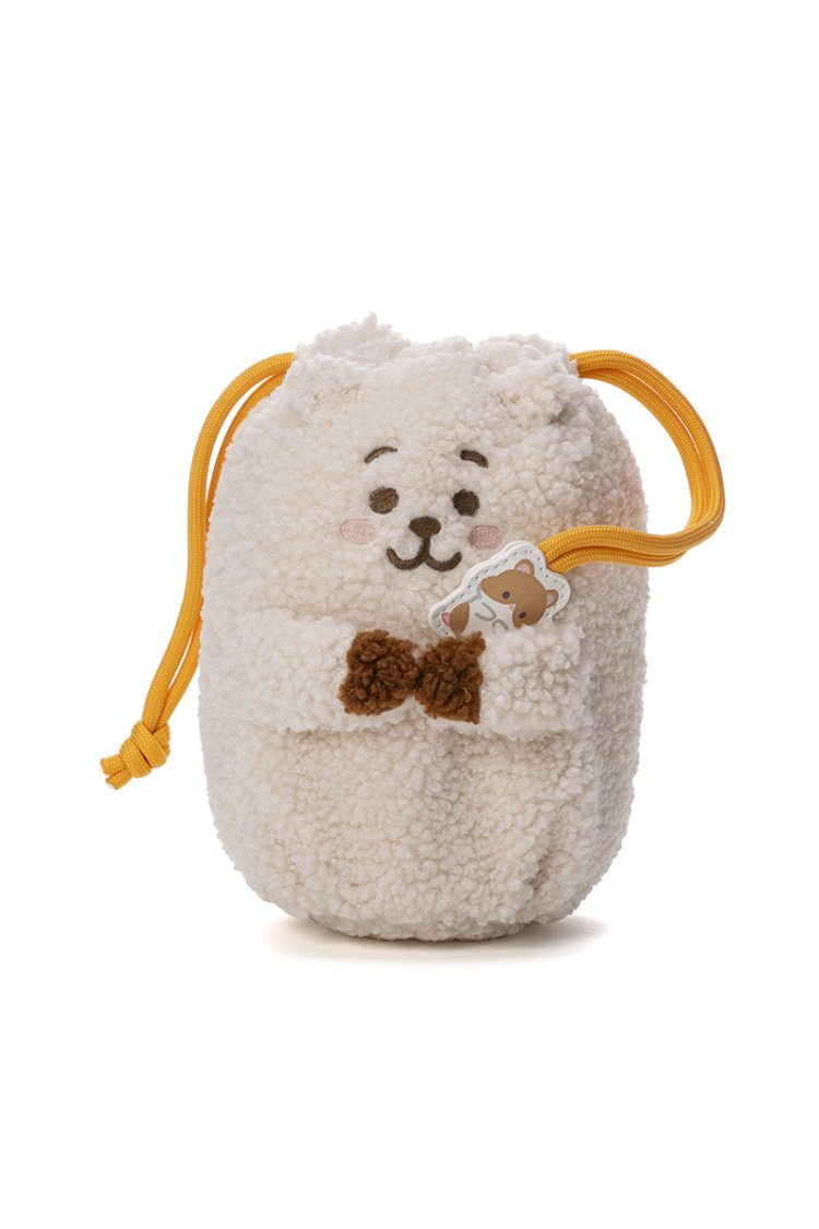 BT21 BABY JAPAN Official Fluffy Big Hugs Pouch