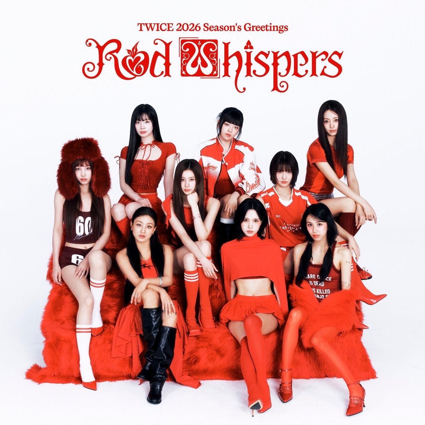 TWICE - RED WHISPERS 2026 Official Season’s Greetings