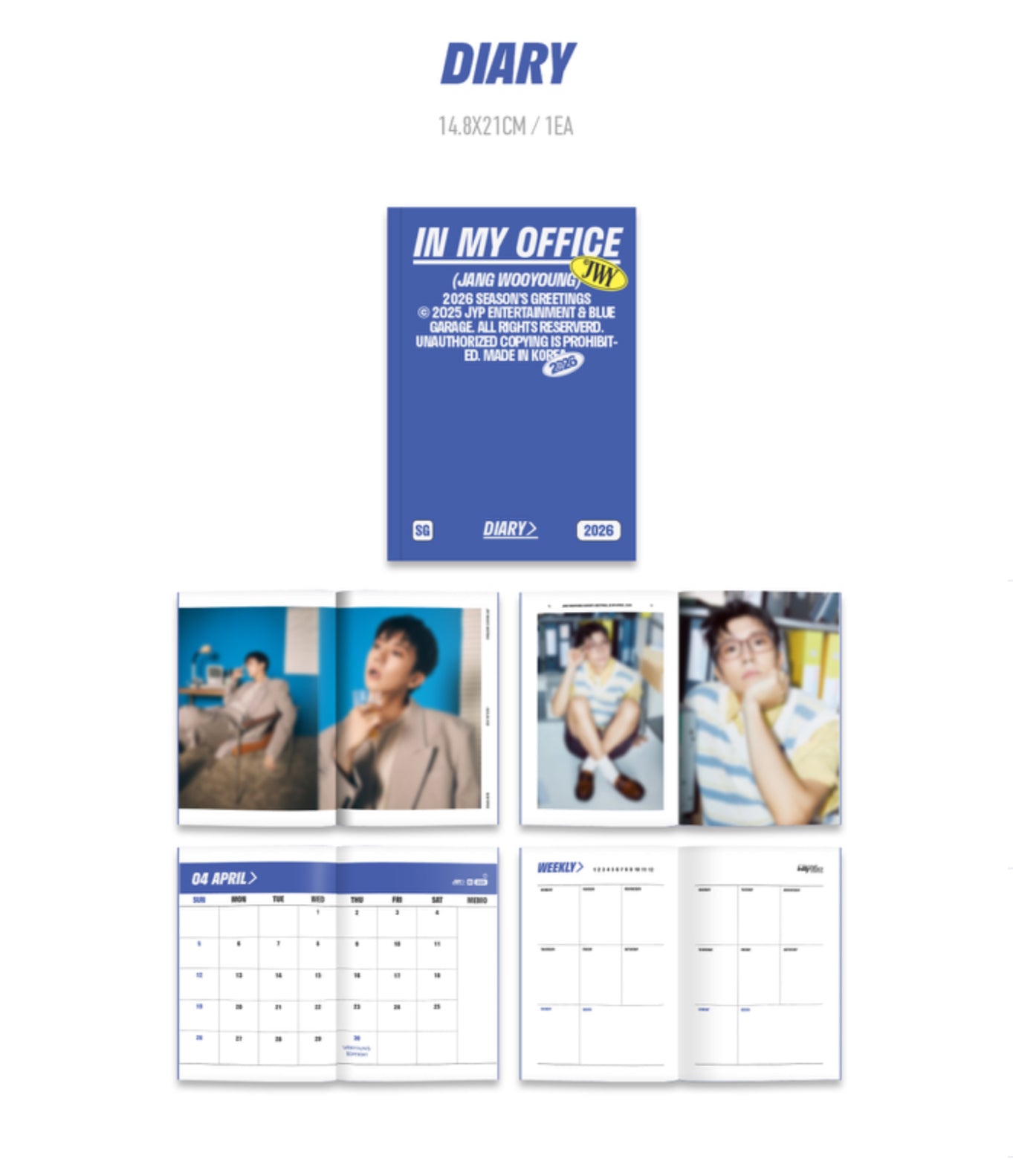 2PM JANG WOOYOUNG - IN MY OFFICE 2026 Official Season’s Greetings