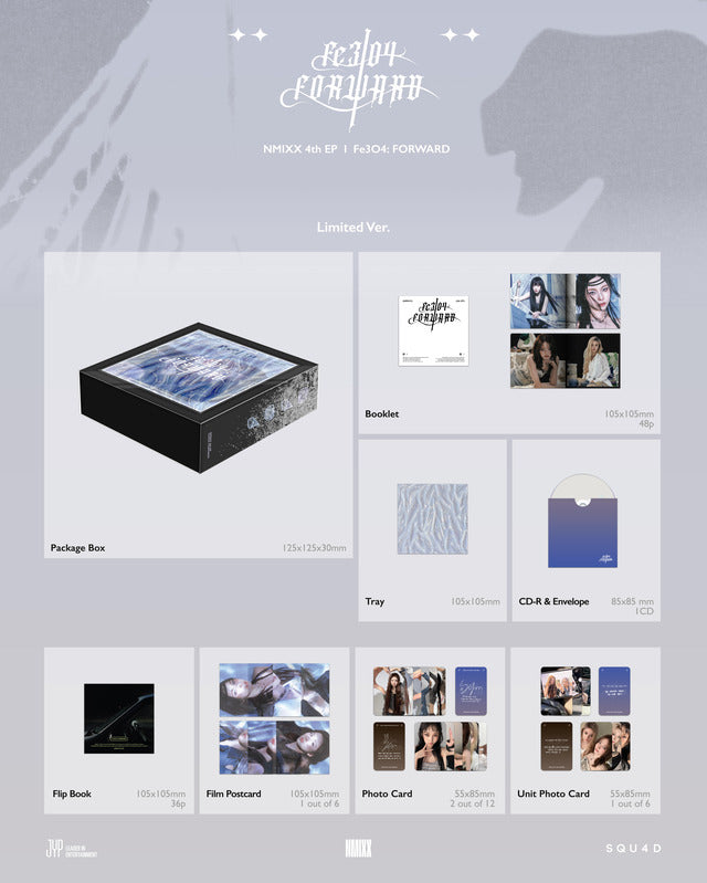 NMIXX - FE3O4 : FORWARD 4th Mini Album LIMITED Ver