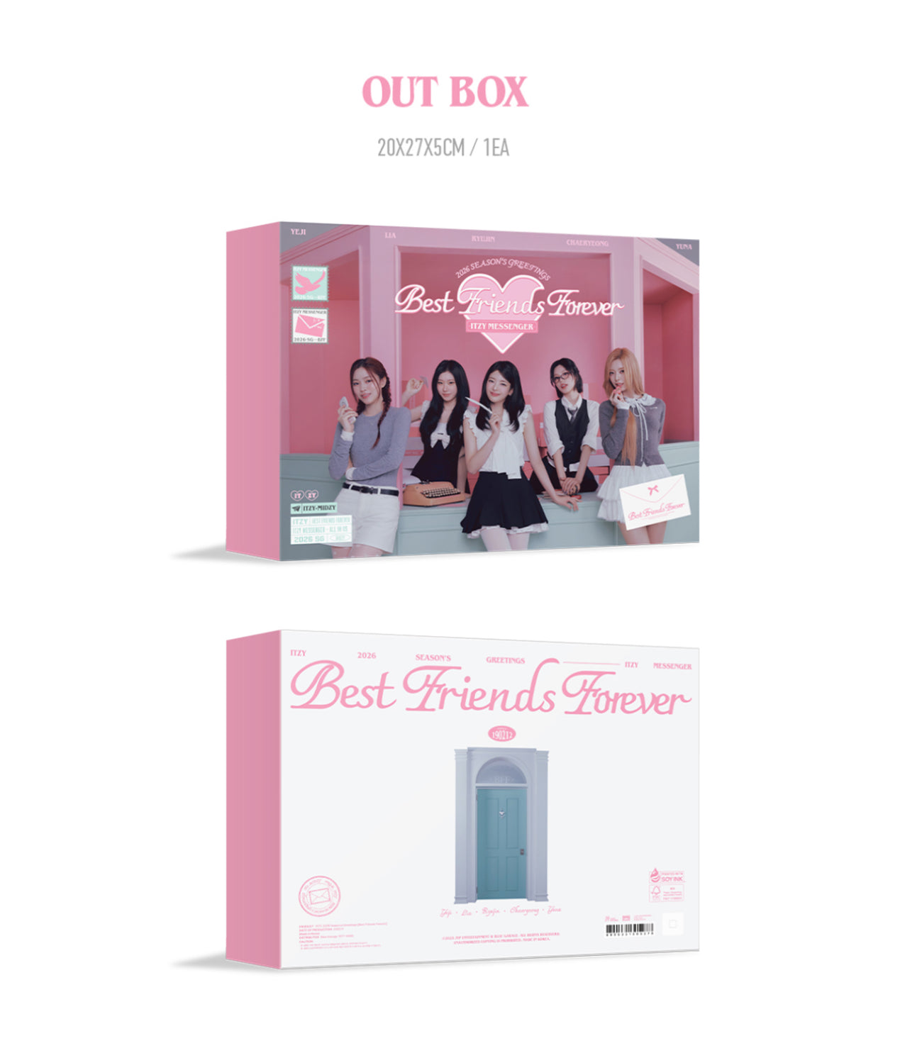 ITZY - BEST FRIENDS FOREVER 2026 Official Season’s Greetings
